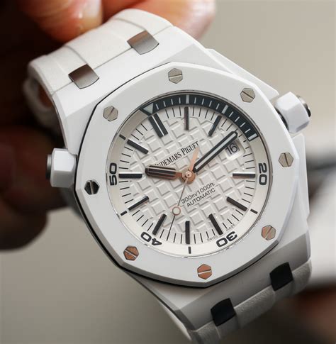 audemars piguet royal oak diver white|piguet royal oak offshore price.